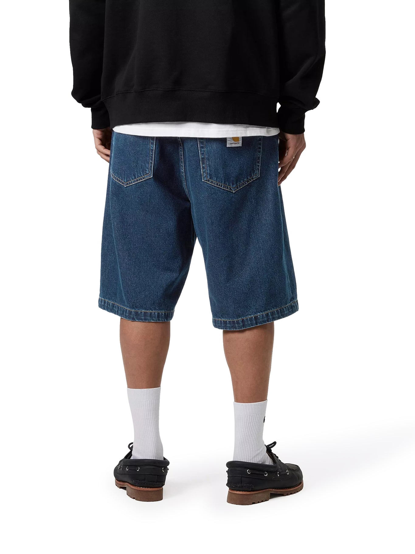 Carhartt WIP Landon Shorts for Men - Durable Work Shorts in Blue (I030469010600) | Perfect for Construction, Hiking & Outdoor Activities
