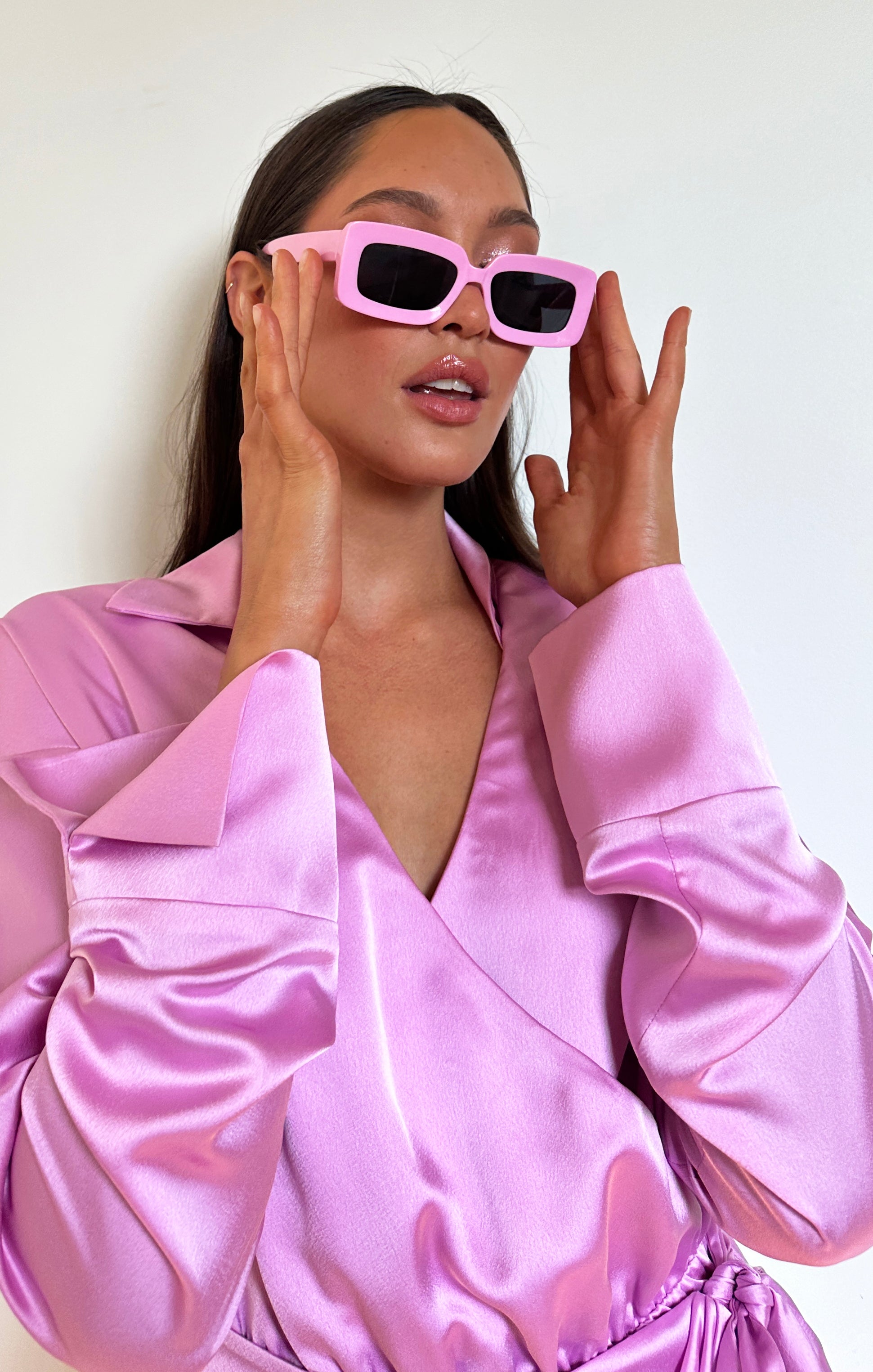 Malibu Polarized Sunglasses for Women - Trendy Pink Aviator Style with UV Protection - Perfect for Beach, Driving & Outdoor Activities