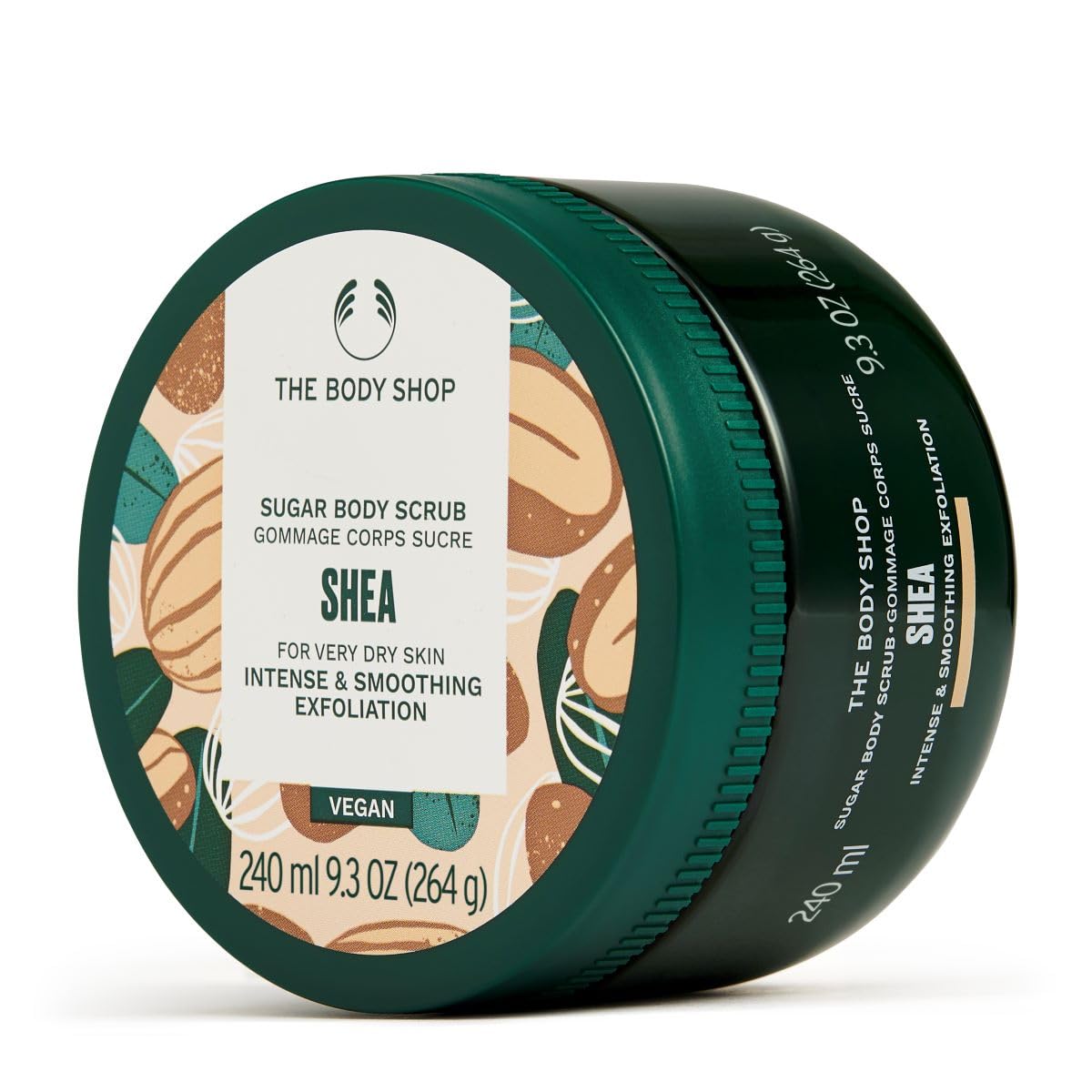 The Body Shop Shea Body Scrub - Exfoliating & Moisturizing for Soft Skin | Perfect for Dry Skin & Spa Day at Home