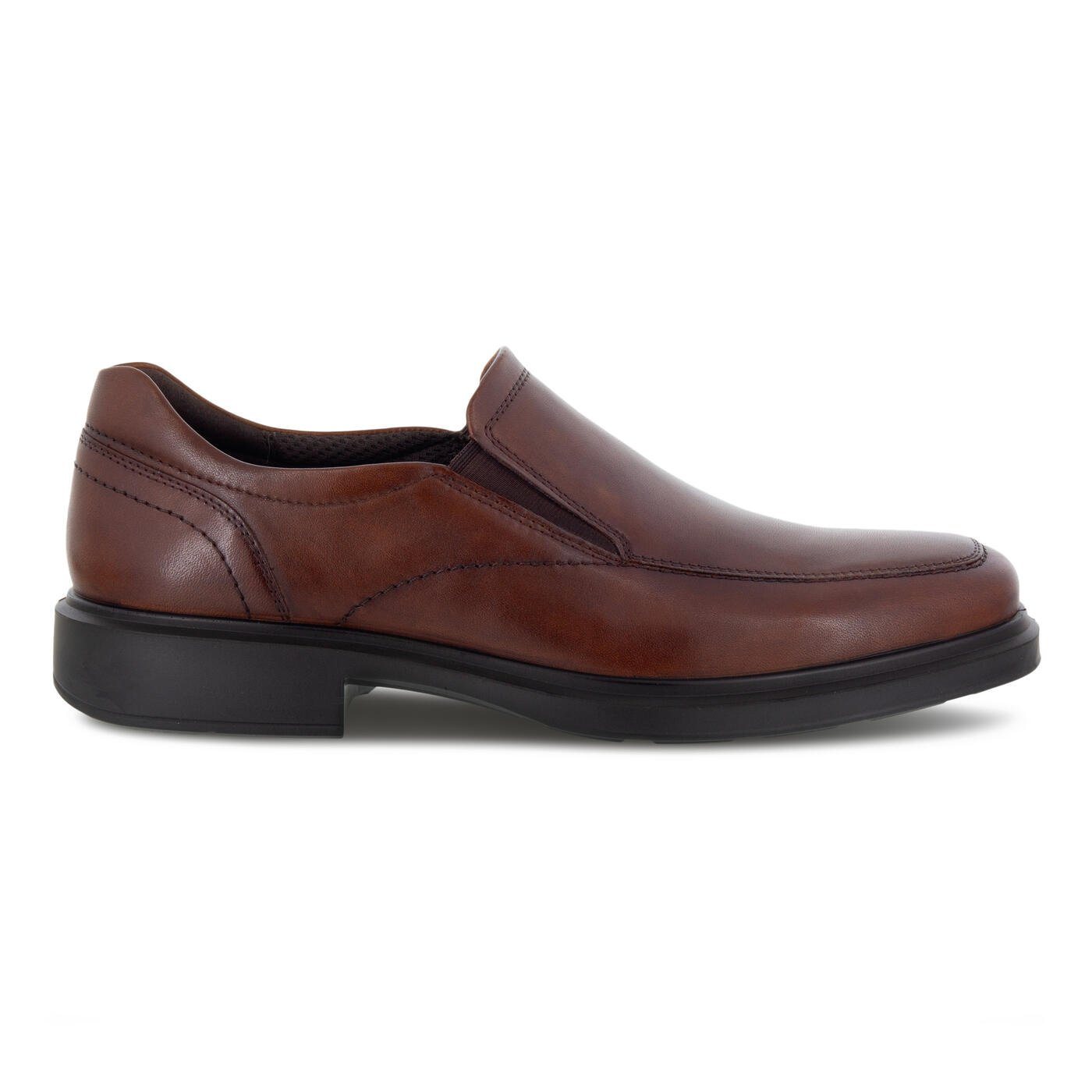 ECCO HELSINKI 2.0 Apron Toe Slip-On Loafers for Men - Comfortable Casual Shoes for Work, Office & Daily Wear