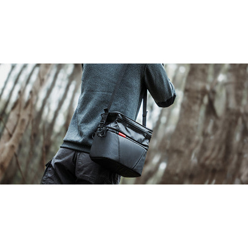 PGYTECH Onemo Shoulder Bag - Waterproof Camera Bag for DSLR & Mirrorless (Twilight Black) | Perfect for Travel, Hiking & Everyday Photography