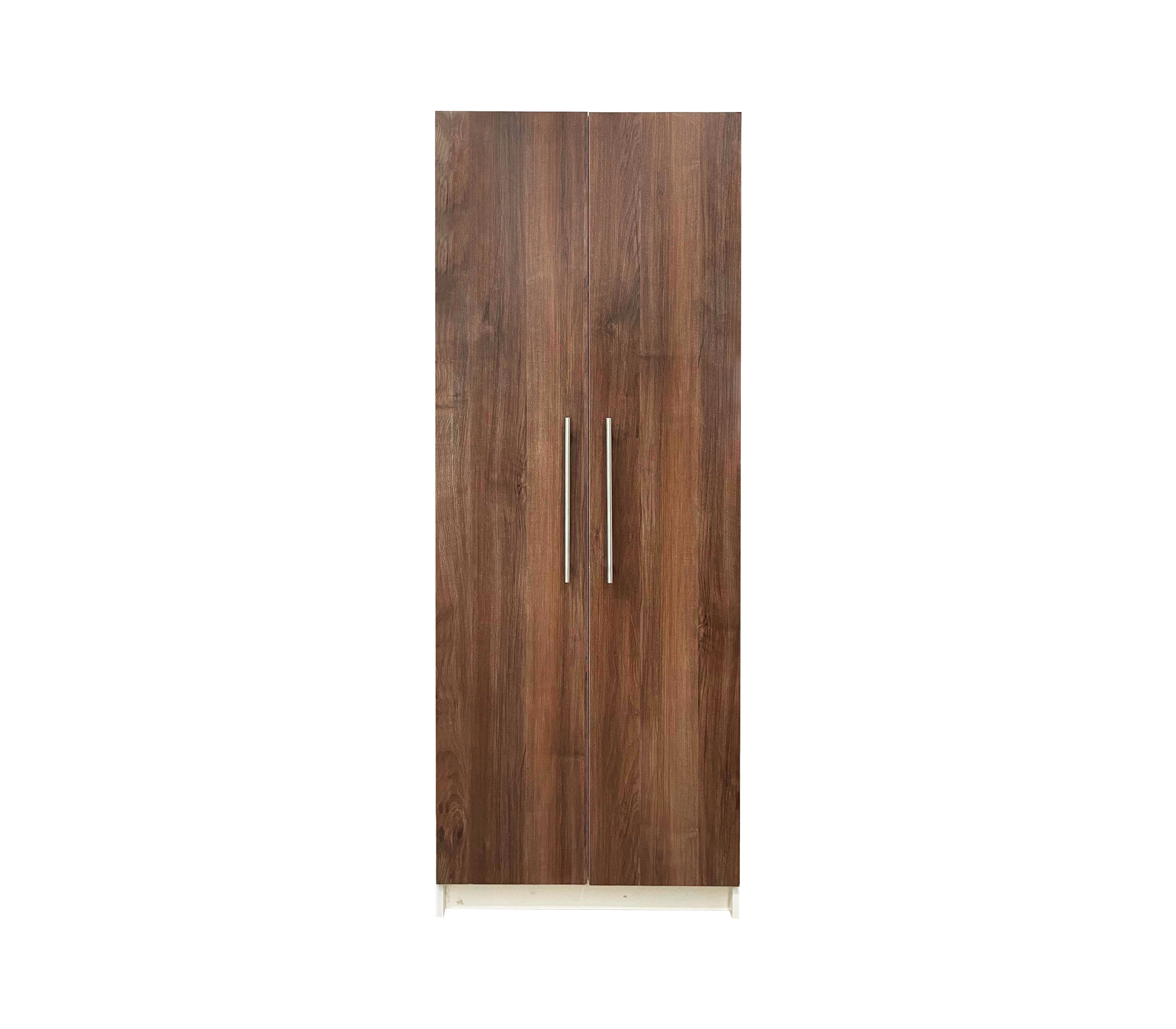Powerfik 2-Door Pantry Cabinet - Spacious Storage for Kitchen, Dining Room, or Garage Organization (White/Black) - Perfect for Storing Food, Dishes & Household Supplies