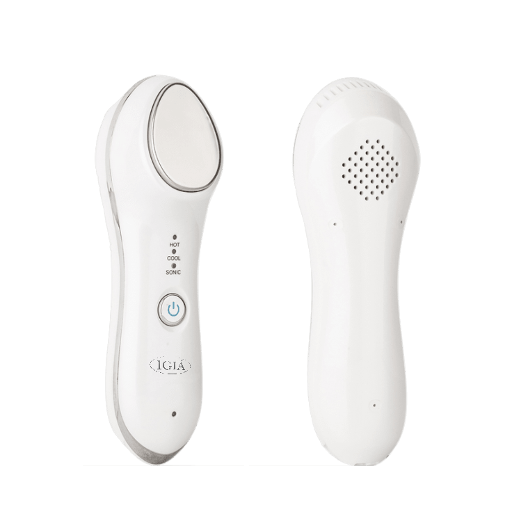 IGIA Anti Aging Facial Infuser Cream Booster with Sonic Vibration, Heat & Cold Therapy - Rejuvenating Skin Care Device for Wrinkles & Fine Lines - Perfect for Home Spa & Professional Skincare Treatments