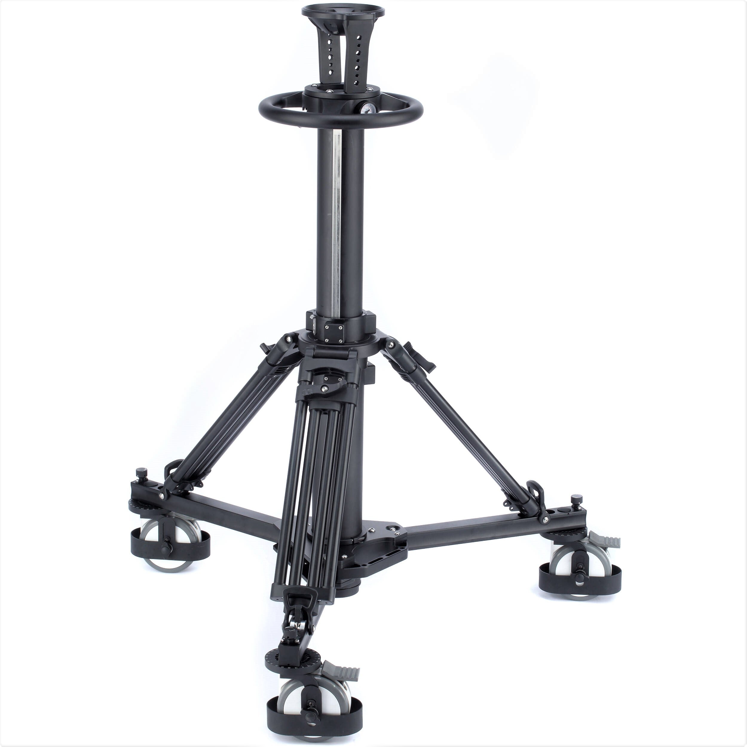OZEN PED 50 Pneumatic Video Pedestal Kit with Dolly - Professional Camera Stand for Studio & Outdoor Filmmaking - Perfect for YouTube, Live Streaming, and Video Production