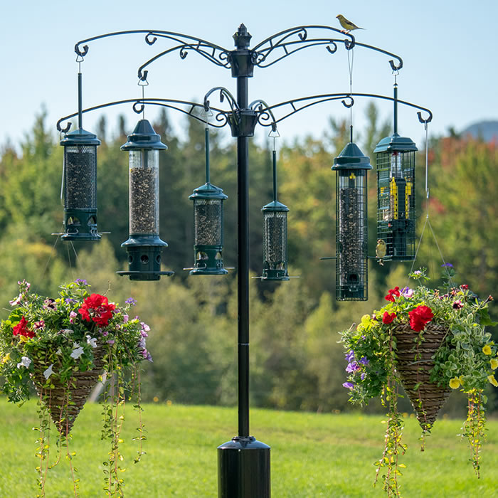 Brome Raccoon Buster Arm Kit - Heavy Duty Raccoon Deterrent Add-On for Bird Feeders | Perfect for Backyard Wildlife Protection & Pest Control