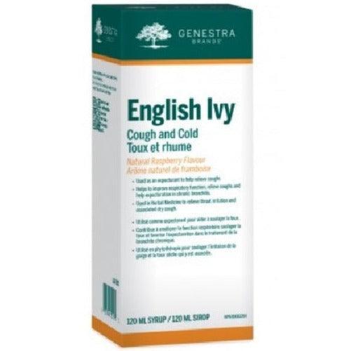 Genestra English Ivy Cough and Cold Syrup 120ml - Natural Herbal Relief for Adults & Kids - Soothes Cough, Cold & Bronchial Discomfort - Perfect for Home & Travel Use