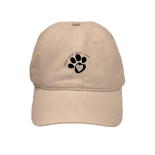 Khaki - Paw Print Cap