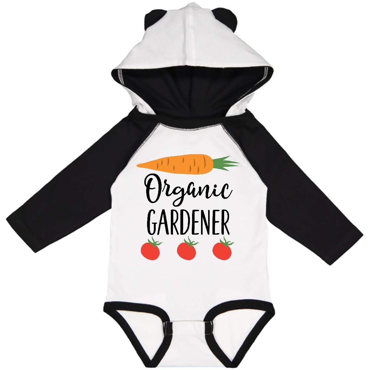 Inktastic Organic Gardener Long Sleeve Baby Bodysuit - Comfortable Cotton Creeper for Infants, Gardening-Themed Outfit for Boys & Girls - Perfect for Playtime, Outdoor Activities & Family Photos