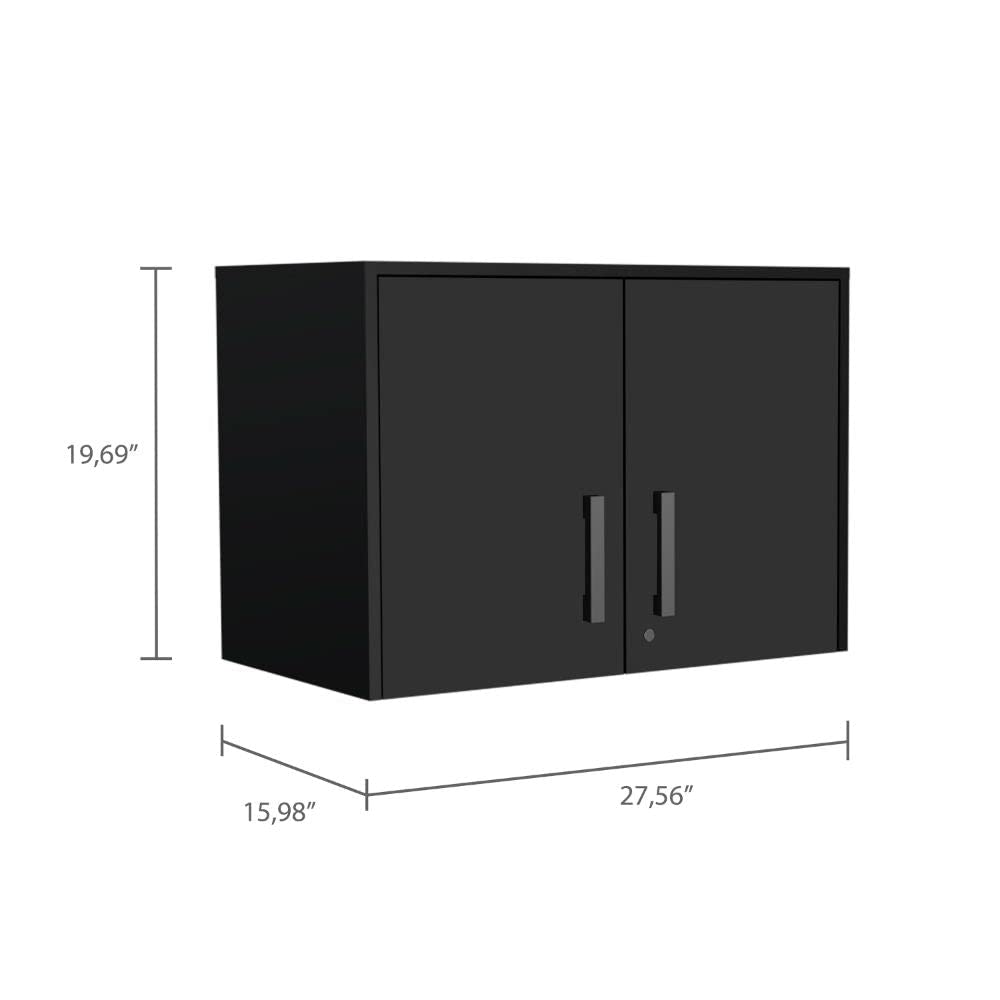 Modern Black Wall Storage Cabinet 20