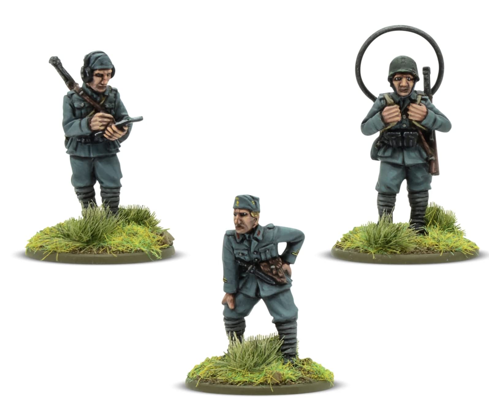 Warlord Games Italian Army Forward Observer Team - WWII Historical Miniatures for Wargaming & Tabletop Battles