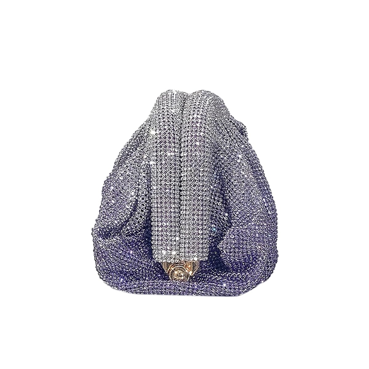Sparkly Rhinestone Clutch Purse for Women - Crystal Evening Bag with Chain Shoulder Strap - Elegant Prom, Wedding & Party Clutch (Perfect for Formal Events, Date Nights & Special Occasions)