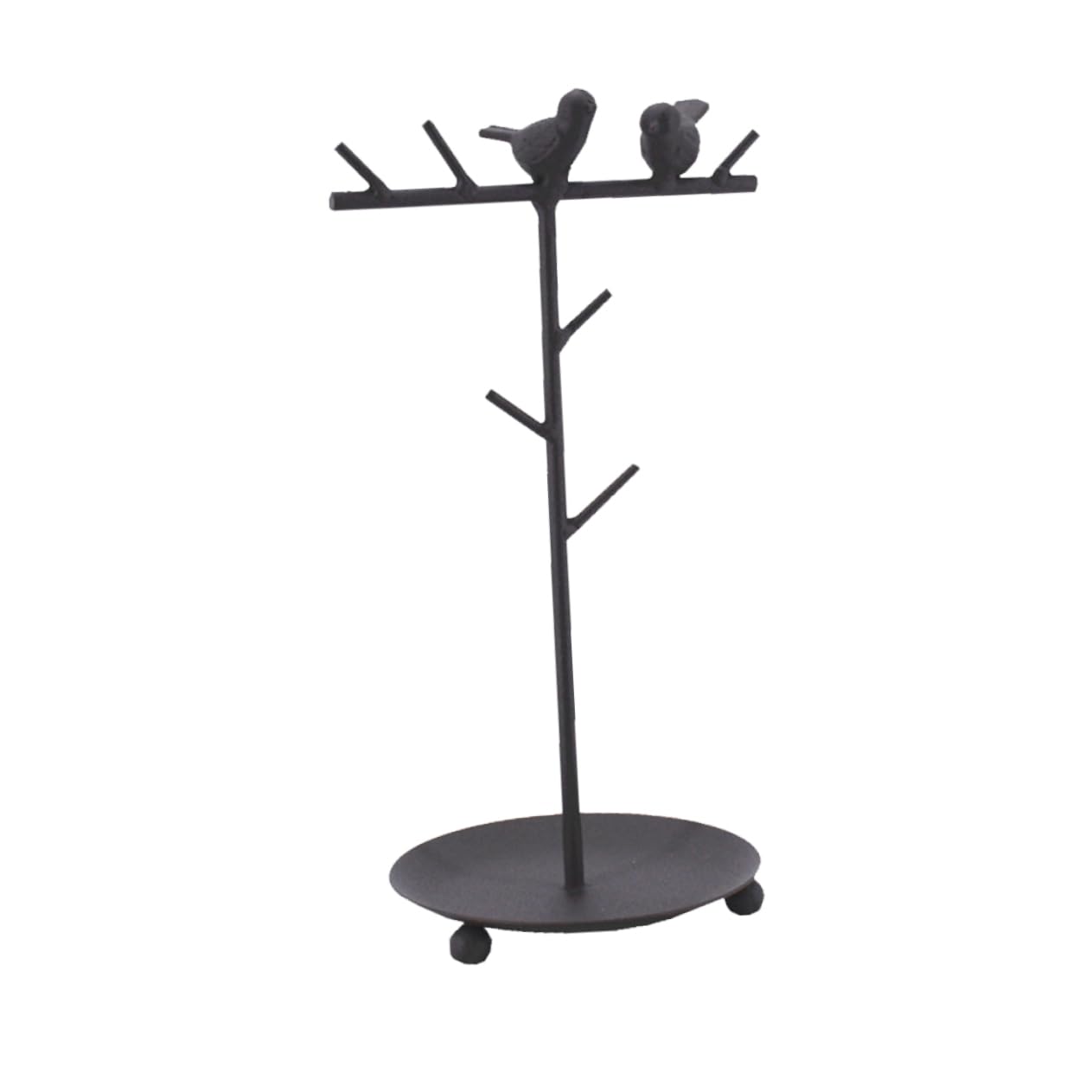 KESYOO Jewelry Display Organizer - Metal Earring, Ring, Necklace & Bracelet Hanging Tree Stand for Desktop - Perfect for Home, Office & Boutique Jewelry Organization