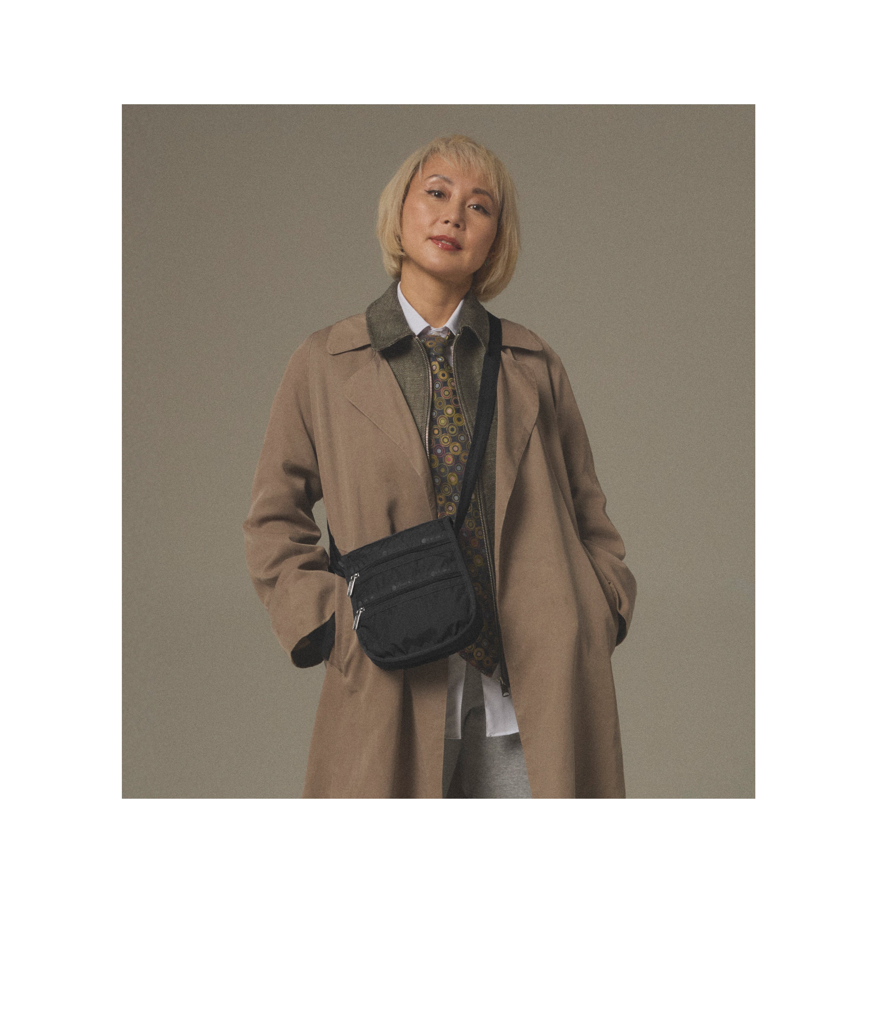 Medium 3-Zip Crossbody Bag for Women - Stylish & Secure Shoulder Purse - Perfect for Travel, Shopping & Everyday Use