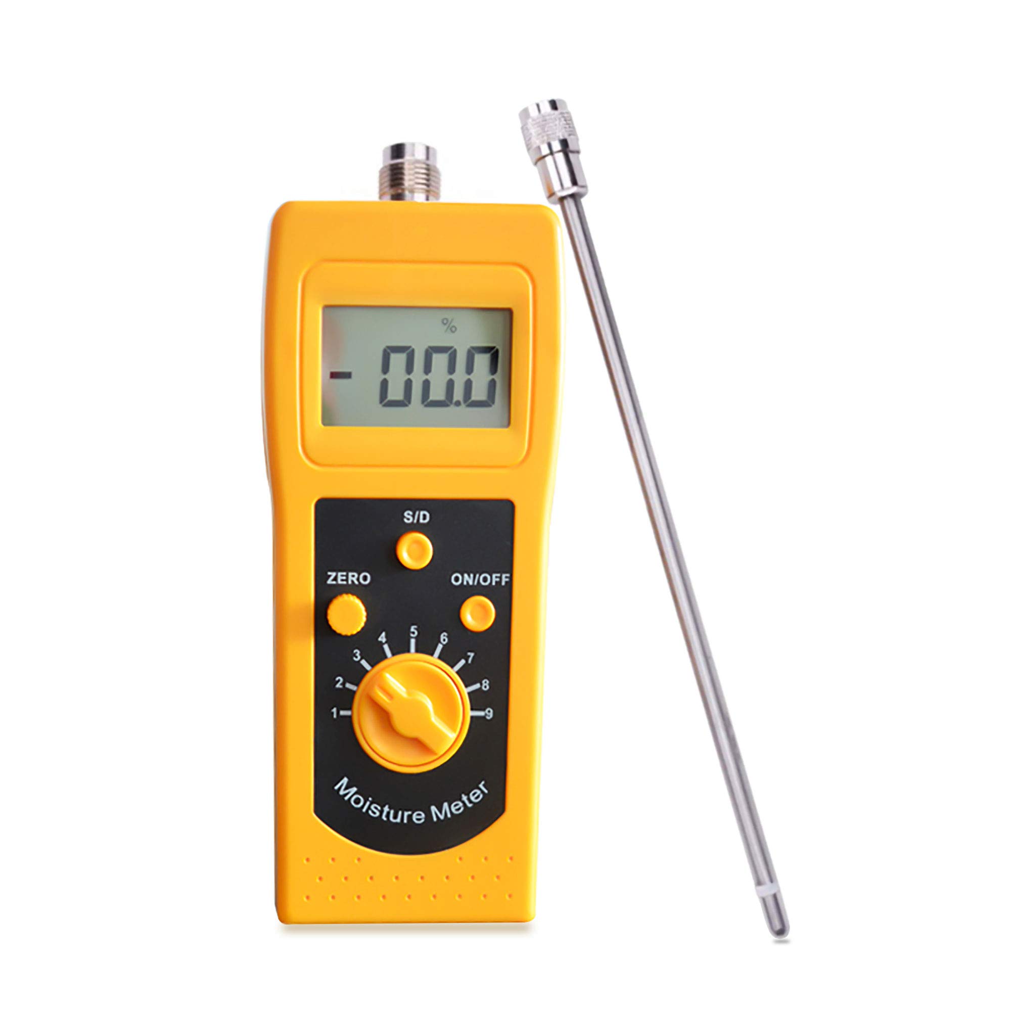 Janizy DC 8V Soil Moisture Meter - Digital Plant Water Tester for Indoor/Outdoor Plants, Soil pH & Light Analyzer - Perfect for Gardening, Farming & Lawn Care