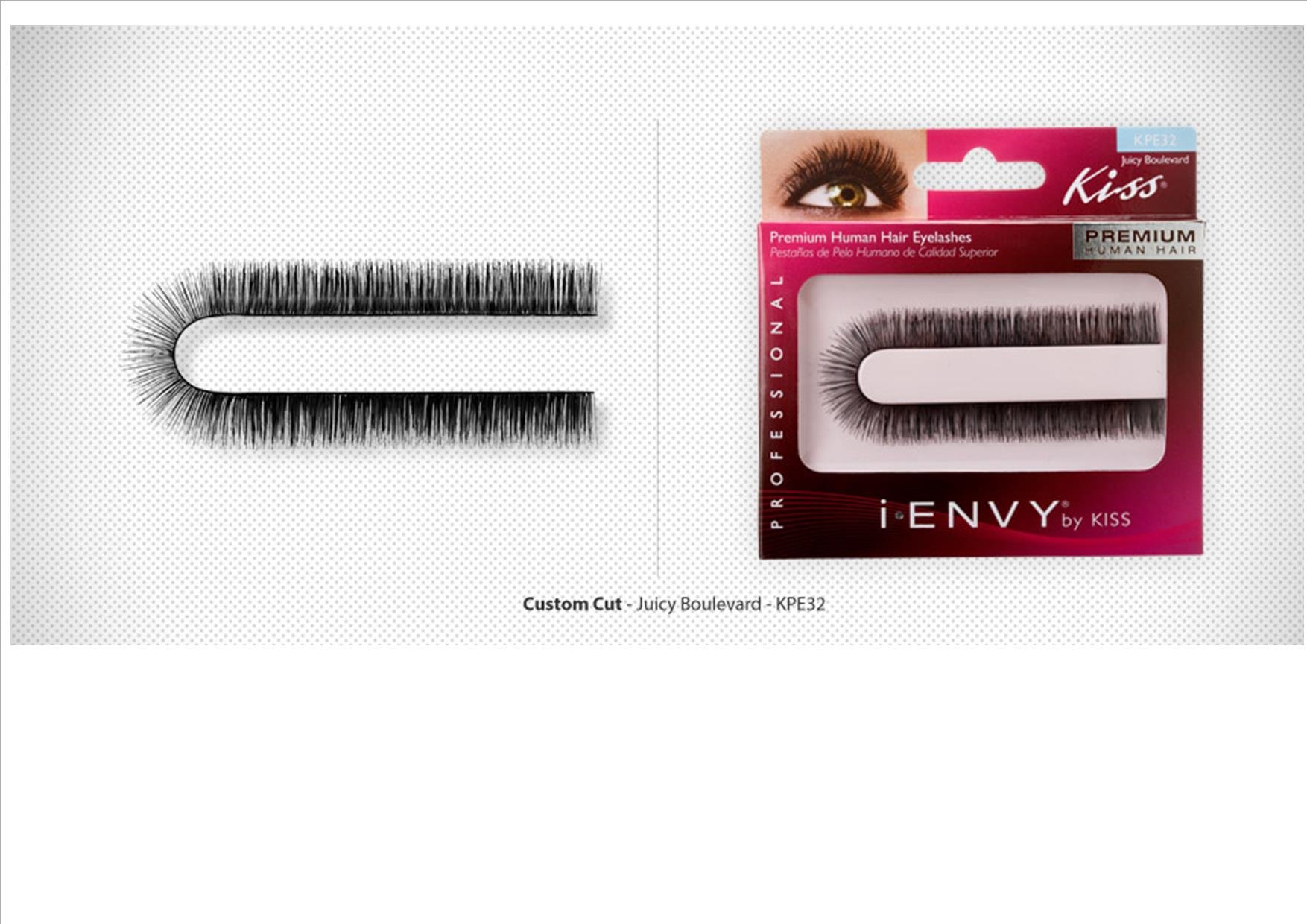 i.ENVY BY KISS Eyelash Extensions - Juicy Boulevard #KPE32 | Premium False Lashes for Dramatic Volume & Length | Perfect for Parties, Weddings & Special Occasions