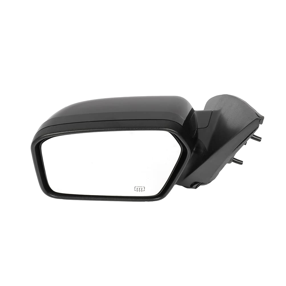 2006-2011 Mercury Milan Power Heated Side View Mirror - Driver Side with Power Adjustment, Non-Folding Black Replacement Mirror for Enhanced Visibility & Safety (Perfect for Winter Driving & Nighttime Visibility)