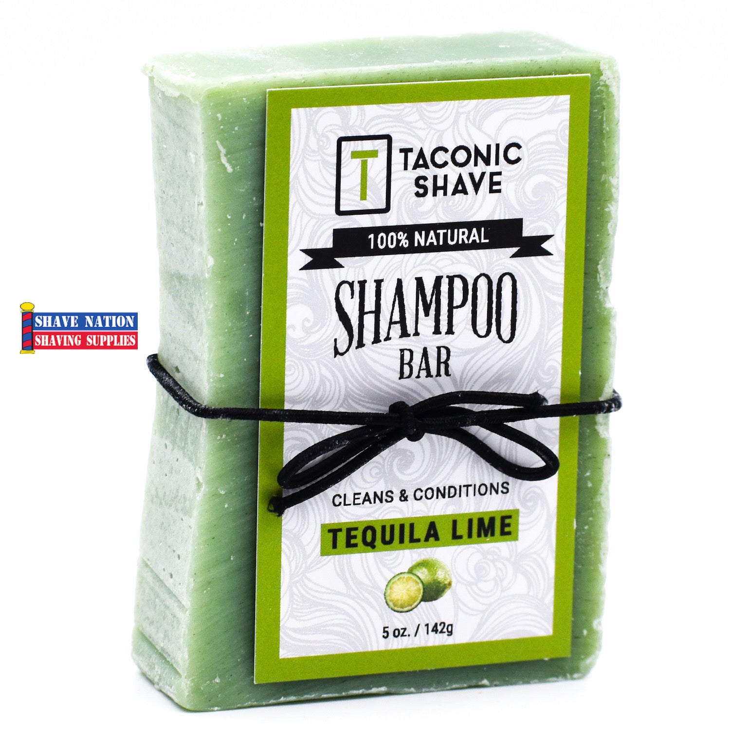 Natural Taconic Shampoo Bar with Tequila Lime Scent - Sulfate Free & Eco-Friendly for Travel, Camping & Zero Waste Lifestyle