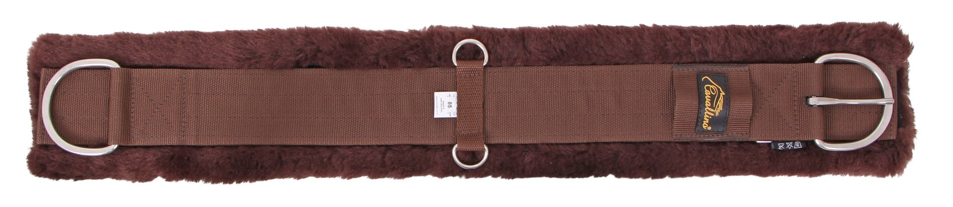 Cavallino Comfi Eze Western Buckle/Dee Girth - Premium Horse Girth for Western Saddles - Comfortable & Durable Equestrian Gear for Trail Riding & Ranch Work