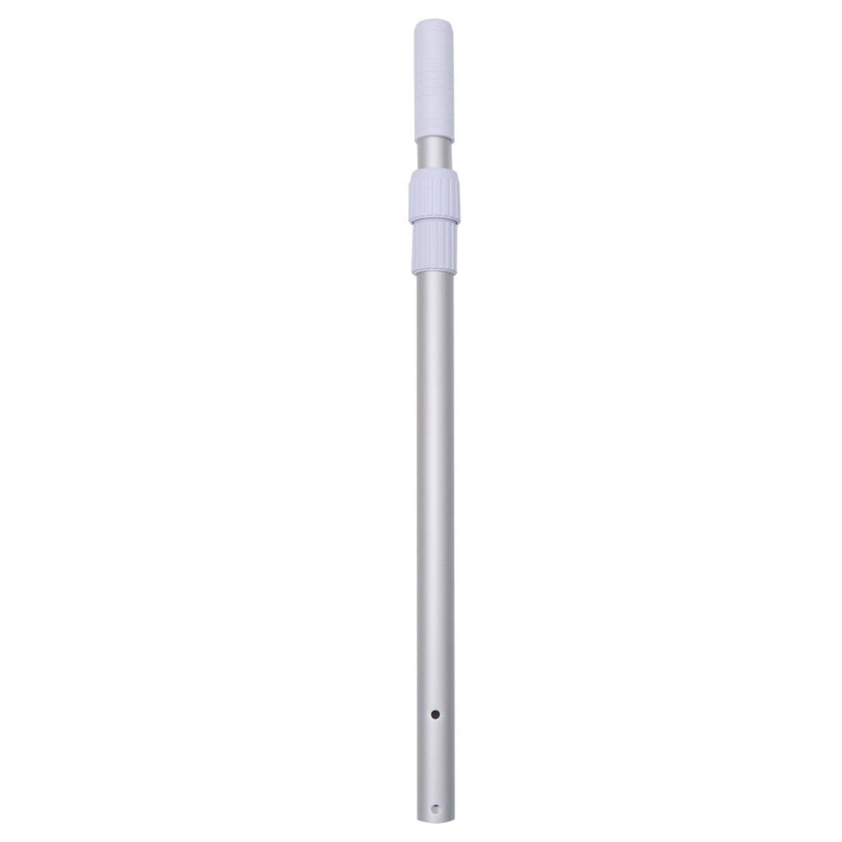 Professional Telescopic Pool Cleaning Pole - Extendable Mop Rod for Swimming Pools, Windows & Household Cleaning | Heavy Duty Vacuum Extension Pole with Net Attachment | Perfect for Pool Maintenance, Window Washing & Hard-to-Reach Areas