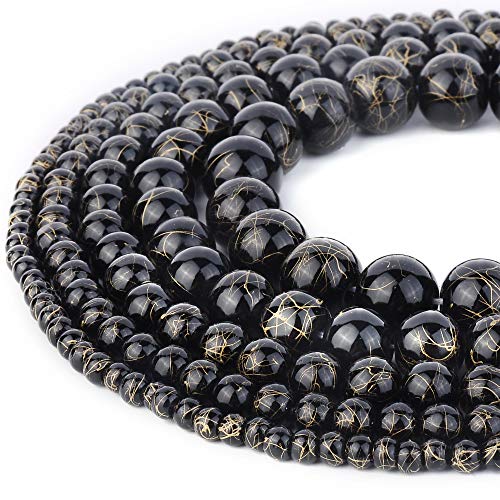 Black with Gold