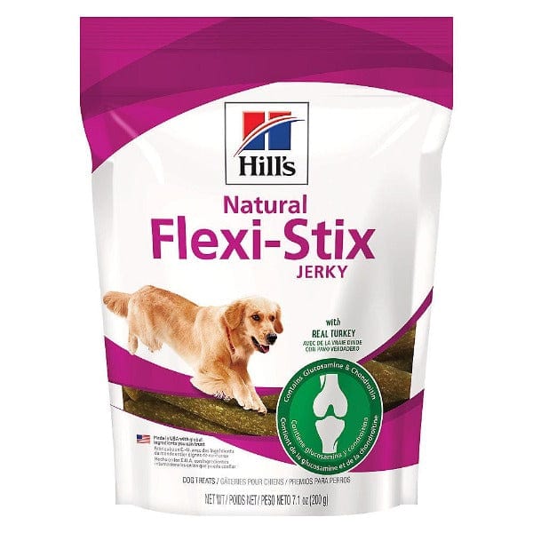 Hill's Natural Flexi Stix Jerky Dog Treats with Real Turkey - Healthy Chewy Snacks for Training, Rewards & Dental Care | Perfect for Small, Medium & Large Breeds