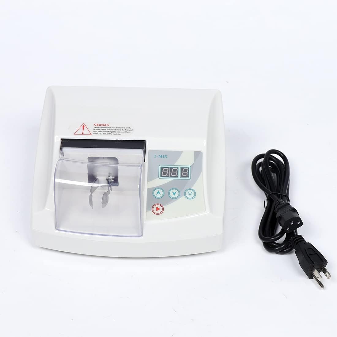 35W 110V High Speed Digital Dental Amalgamator - Professional Amalgam Mixer for Capsules, Perfect for Dentists & Dental Clinics - Ideal for Mixing Dental Amalgam, Restorations & Fillings