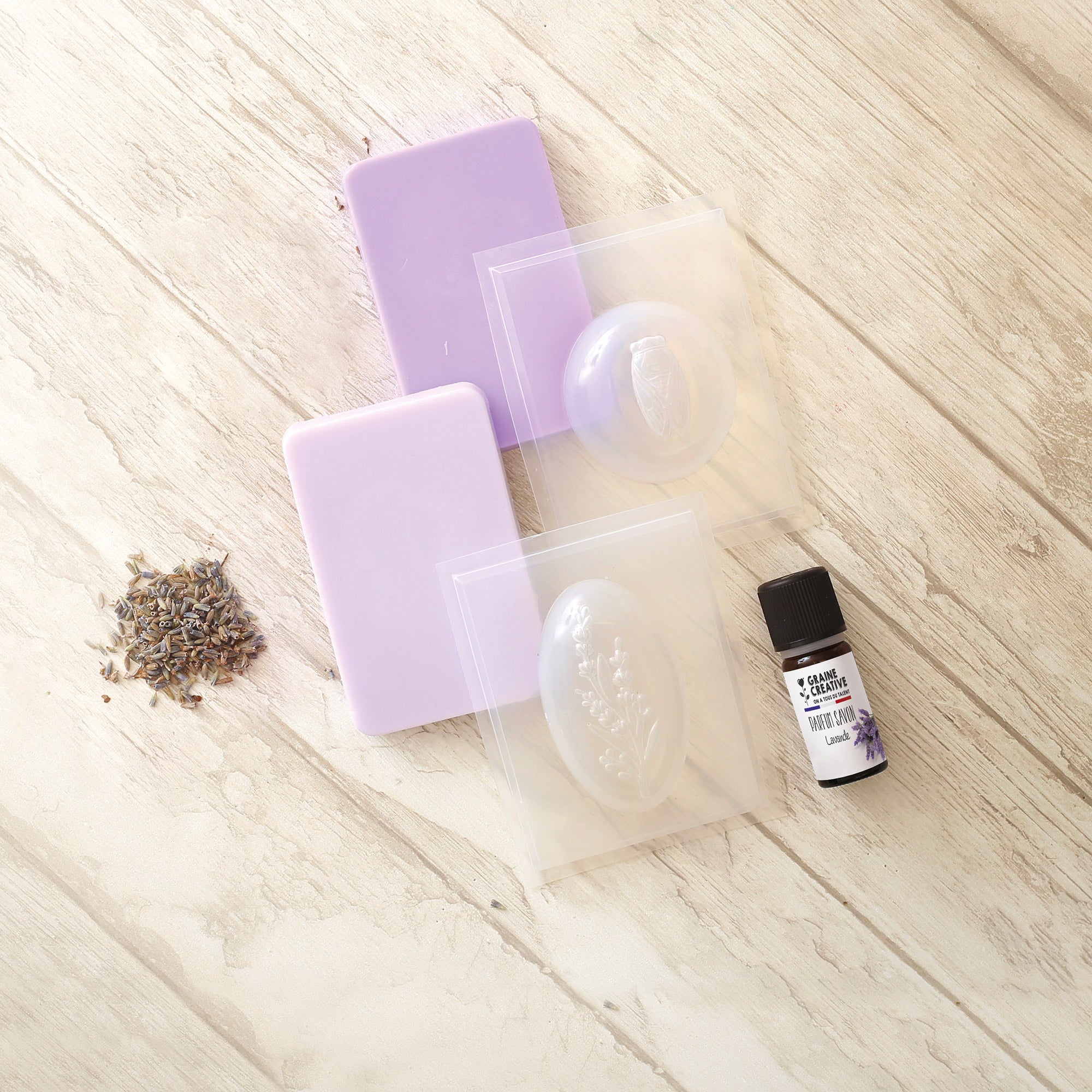 DIY Lavender Soap Making Kit - Natural Handmade Soap Craft Set with Essential Oils & Molds - Perfect for Relaxation, Gifts & Home Spa