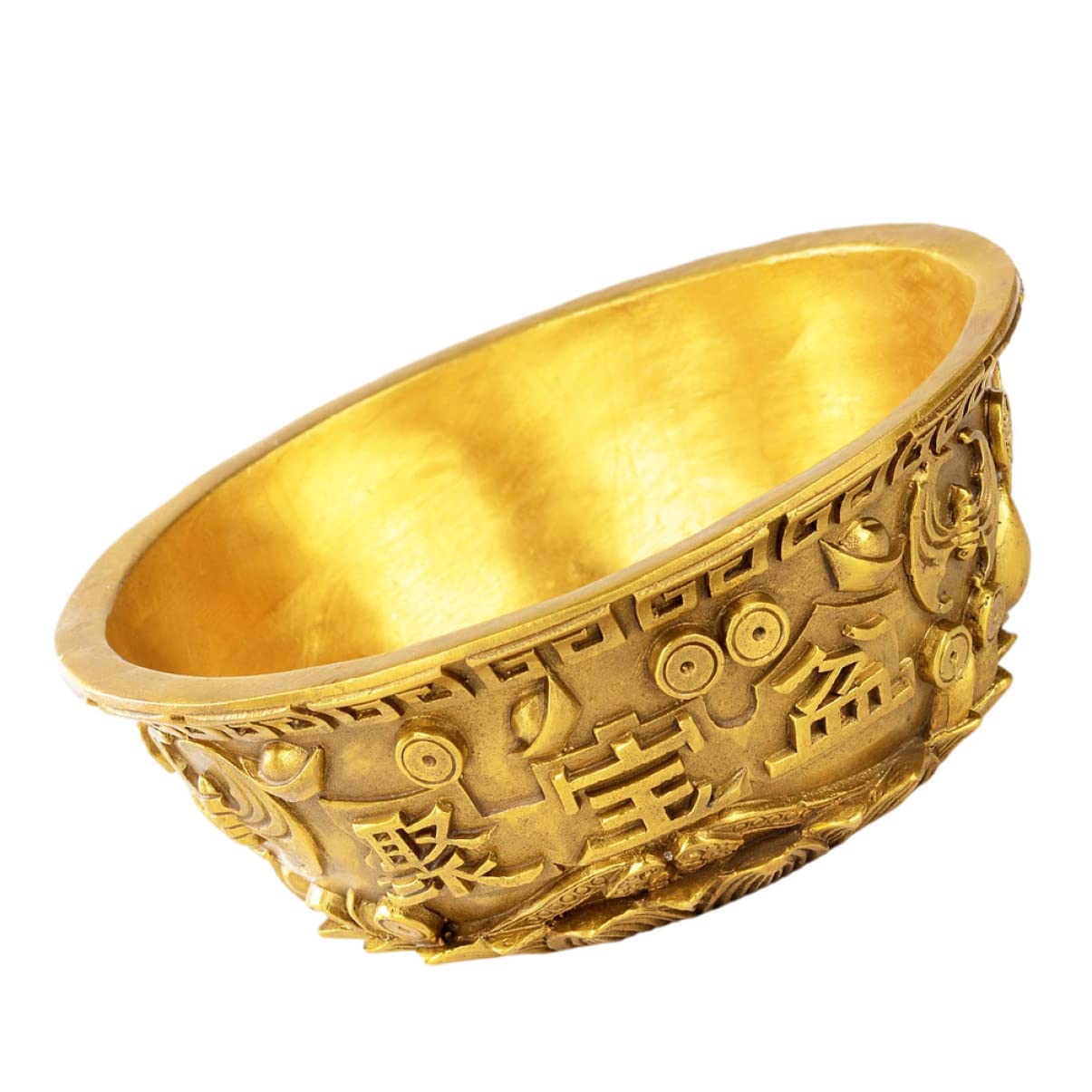 Premium Cabilock 2-Piece Chinese Fortune Bowl Set - Handcrafted Cornucopia Decor for Home & Office - Perfect for Feng Shui, Wealth Display & Holiday Centerpieces