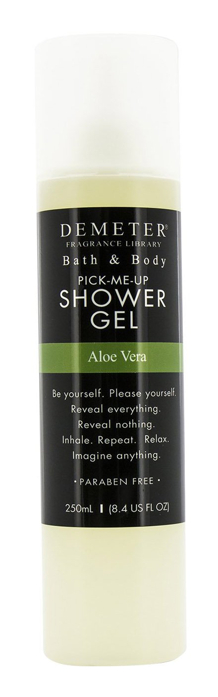 DEMETER Fragrance Library Aloe Vera Shower Gel 8.4 oz - Soothing & Hydrating Body Wash for Sensitive Skin | Perfect for Daily Shower, Spa Day & Relaxation