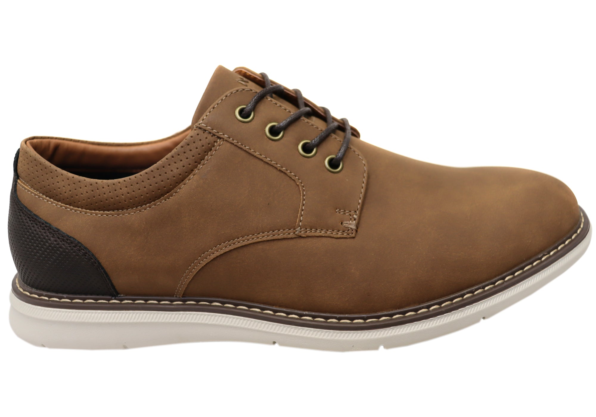 Nunn Bush by Florsheim Men's EE Extra Wide Chase Plain Oxford Shoes - Comfortable Dress Shoes for Work, Office & Formal Occasions
