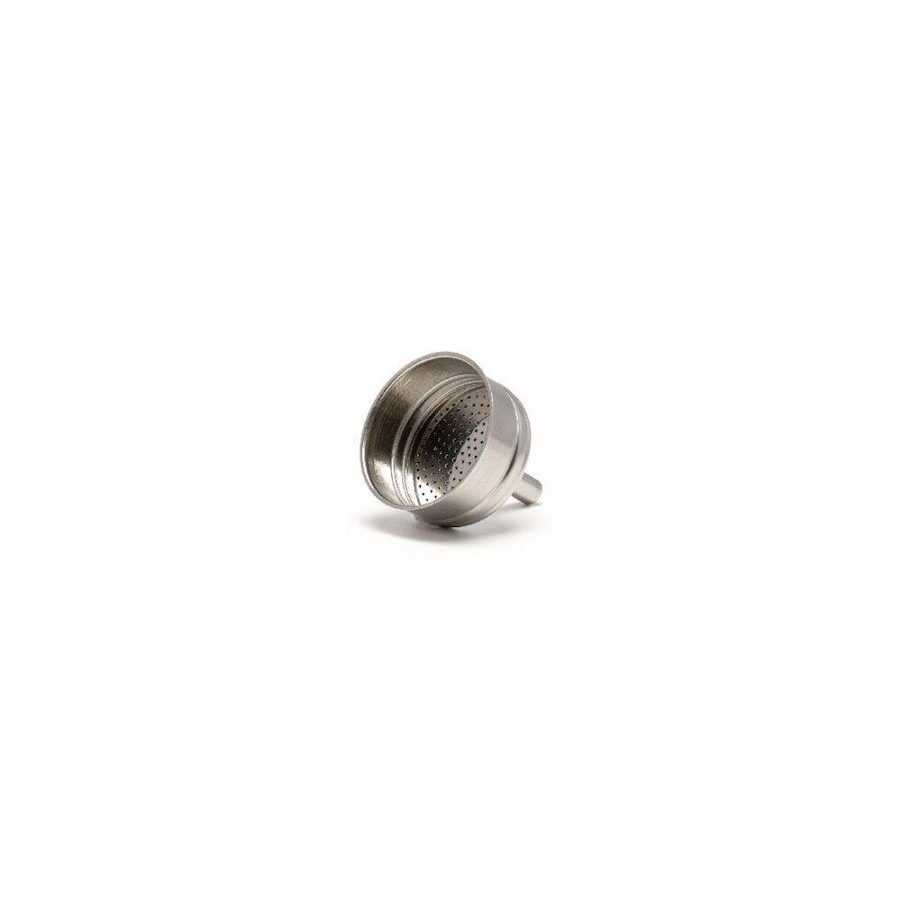 Bialetti 06895 Moka Express 12-Cup Replacement Funnel - Silver - Compatible with Stovetop Espresso Makers - Perfect for Home Coffee Brewing & Italian Style Espresso Preparation
