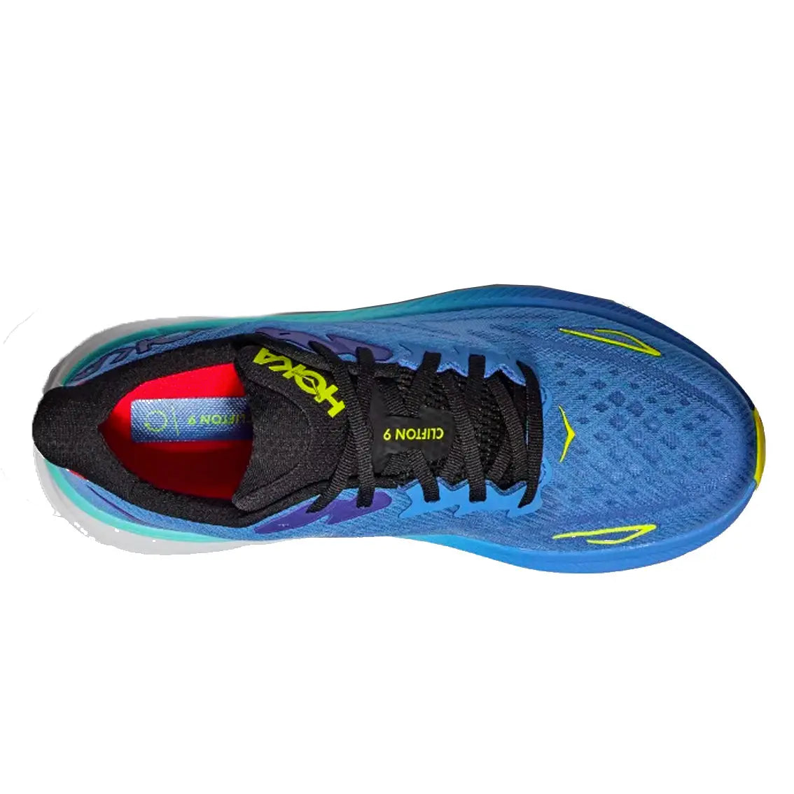 Men's HOKA Clifton 9 Running Shoes - Lightweight Cushioned Sneakers for Road Running, Jogging & Gym Workouts | Comfortable Athletic Shoes for Men with Arch Support
