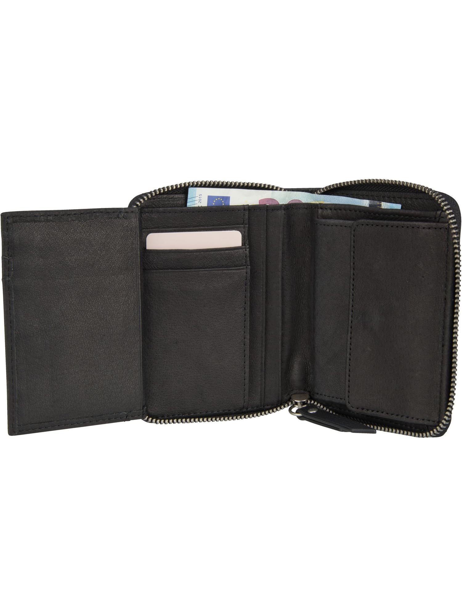 Liebeskind Berlin Genuine Leather Wallet for Women - Slim RFID Blocking Bifold with Card Slots - Perfect for Everyday Use, Travel, and Business