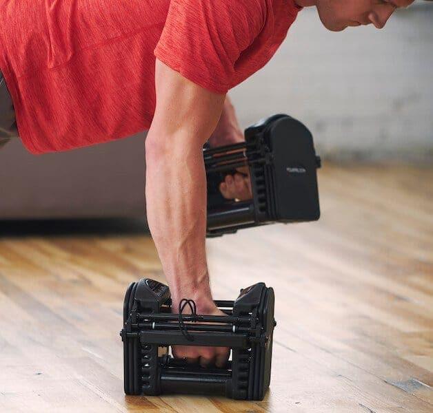 PowerBlock Pro 32 Adjustable Dumbbell Set - Home Gym Strength Training Equipment for Weight Lifting & Fitness Workouts - Perfect for Small Spaces & Full-Body Exercises