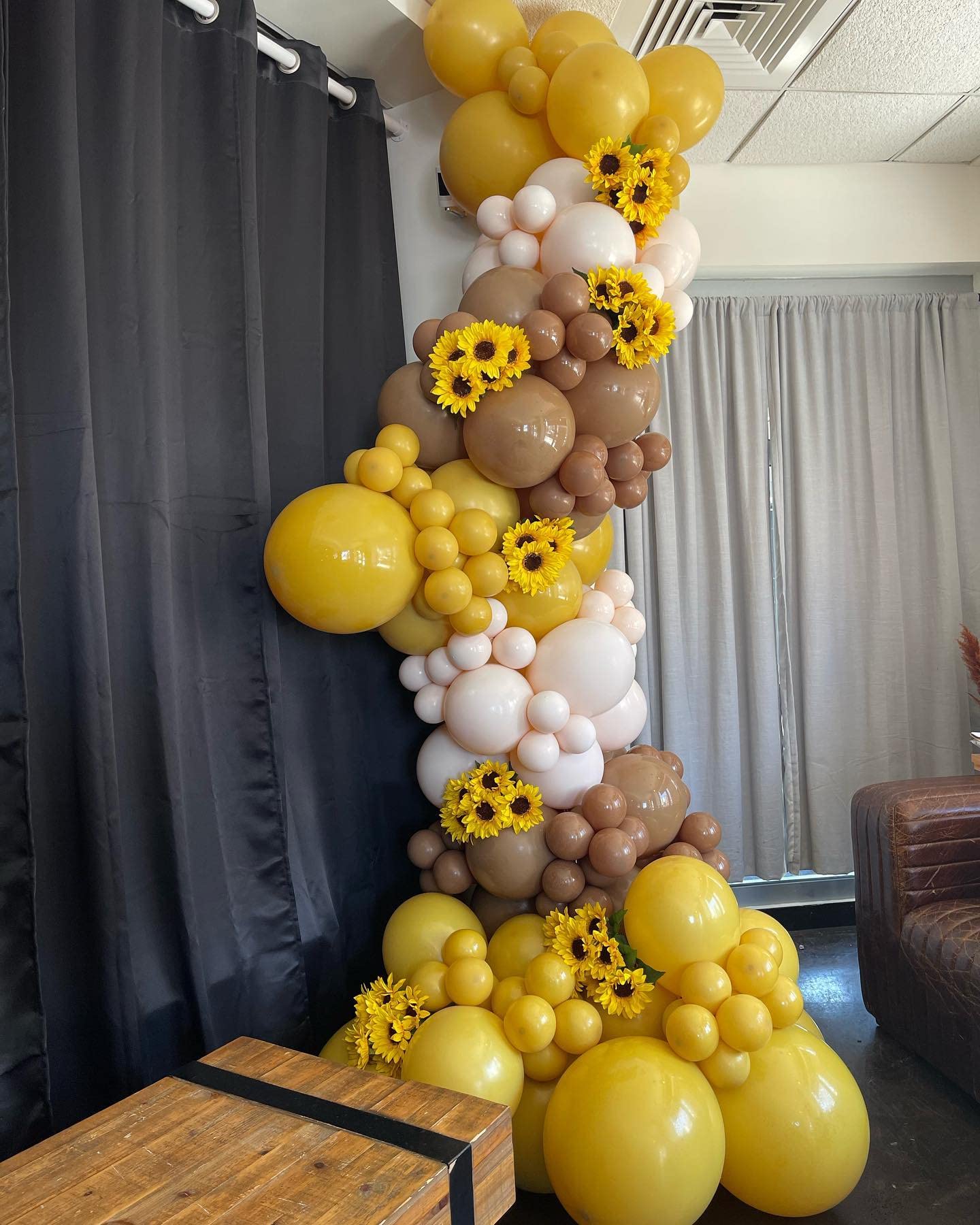 84-Piece Mustard Yellow Balloon Garland Arch Kit - 5, 12 & 18 Inch Matte Latex Balloons for Birthday, Baby Shower & Thanksgiving Decorations | Party, Wedding & Holiday Celebration Decor