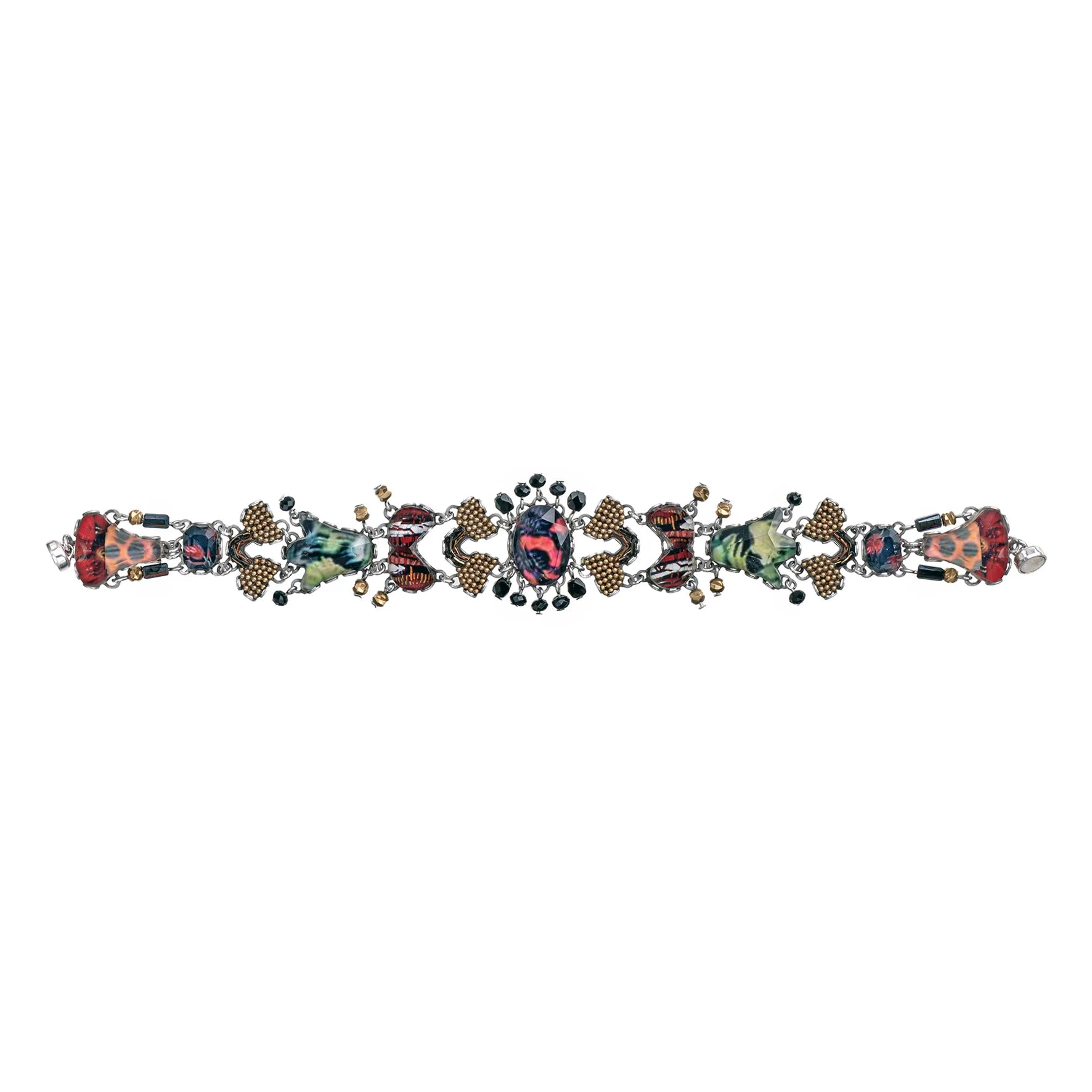 Oriental Hues Mila Bracelet Set - Elegant Asian-Inspired Beaded Jewelry for Women | Perfect for Parties, Weddings & Special Occasions