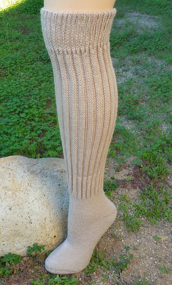 Premium Alpaca Wool Knee High Socks for Women - Ultra Soft & Warm Winter Socks - Perfect for Cold Weather, Outdoor Activities & Cozy Home Wear