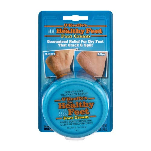 O'Keeffe's Healthy Feet Foot Cream - Intense Moisturizing for Dry Cracked Feet - 24 Pack - Perfect for Daily Use at Home, Work or Travel