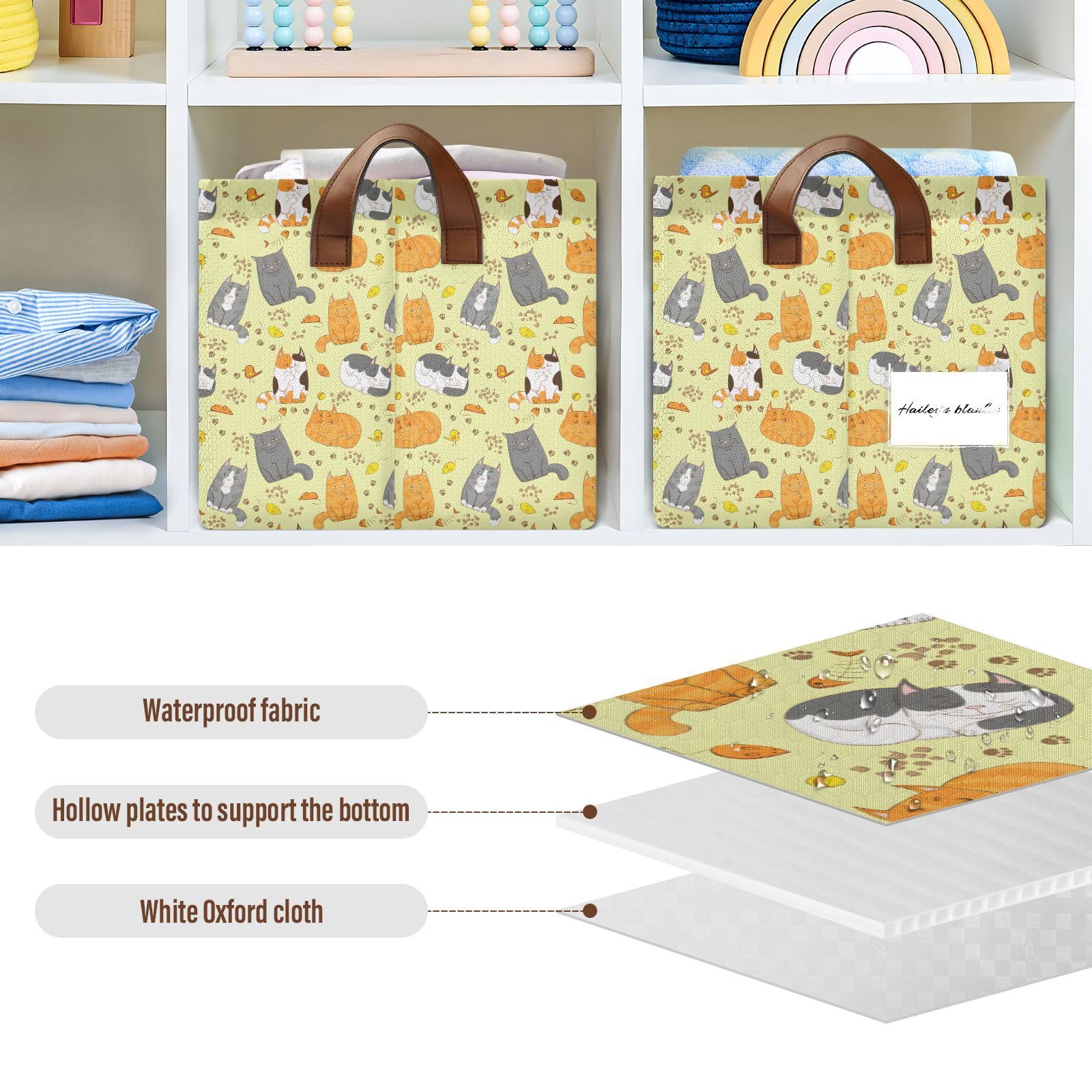 Versatile Toy Storage Bin for Dogs & Cats - Yellow Organizer for Playrooms