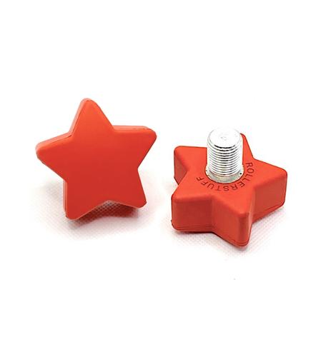 RollerStuff Twinkle Toes Adjustable Toe Stops for Roller Skates - Ringo Starr Red | Perfect for Roller Derby, Artistic Skating & Outdoor Roller Skating