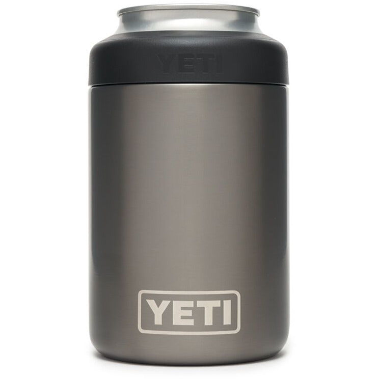 Yeti Rambler Colster Can Insulator - Double-Wall Vacuum Insulated, Leak-Proof, Graphite Color - Keep Drinks Cold for Hours | Perfect for Camping, BBQs, Beach & Outdoor Adventures
