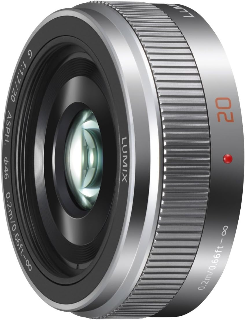 Panasonic Lumix G II 20mm f/1.7 ASPH. Lens - Fast Prime Lens for Micro Four Thirds Cameras | Perfect for Low Light Photography, Portraits & Street Shooting