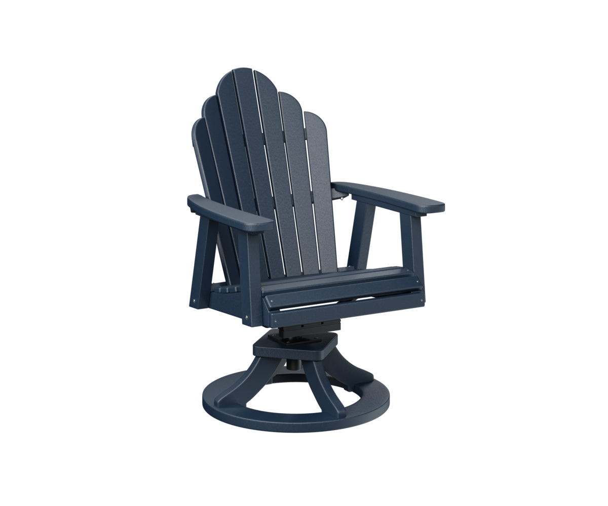 Berlin Gardens Cozi Back Swivel Rocker Dining Chair - Comfortable Patio & Indoor Dining Chair with 360° Rotation - Perfect for Outdoor Entertaining, Restaurants & Home Decor