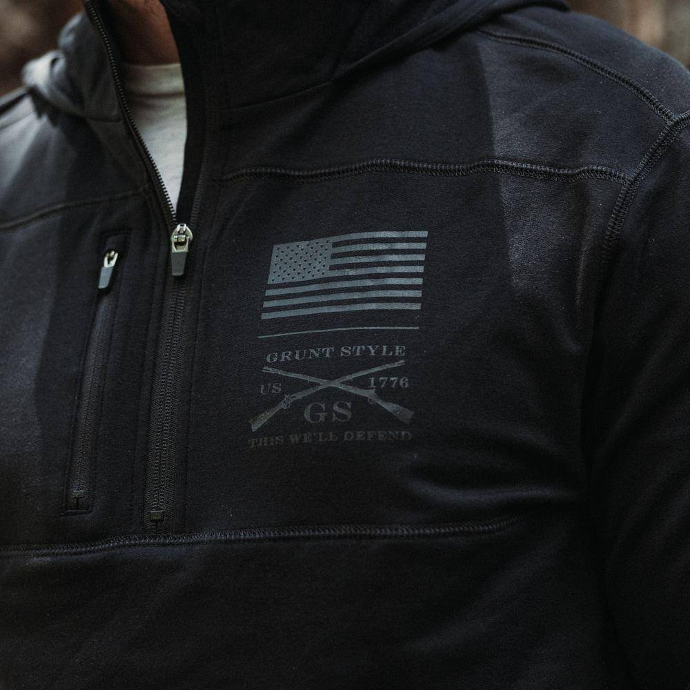 Men's Firewatch Hoodie - Black | Comfortable & Stylish Pullover for Outdoor Adventures & Casual Wear