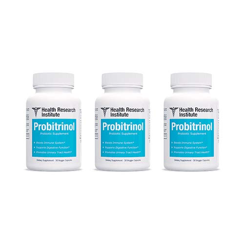 Probitrinol Probiotic Supplement - 3 Bottles (90 Capsules) - 100% Natural Digestive Health Support for Gut & Immune System - Best for Bloating Relief, IBS & Daily Wellness - Doctor Recommended Probiotics for Men & Women