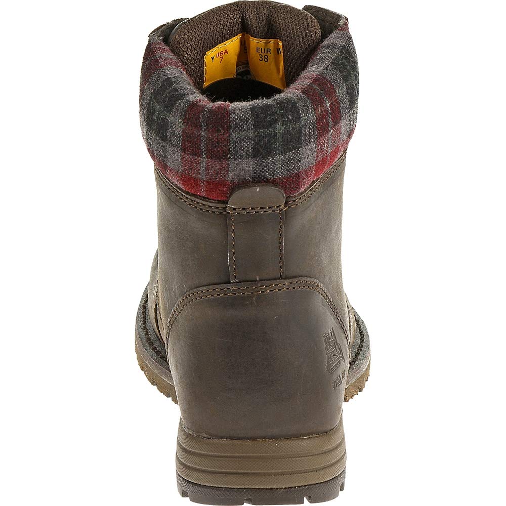 Cat Footwear Women's Kenzie St Construction Boot - Waterproof Work Boots for Women with Slip-Resistant Sole | Perfect for Construction, Landscaping & Outdoor Work