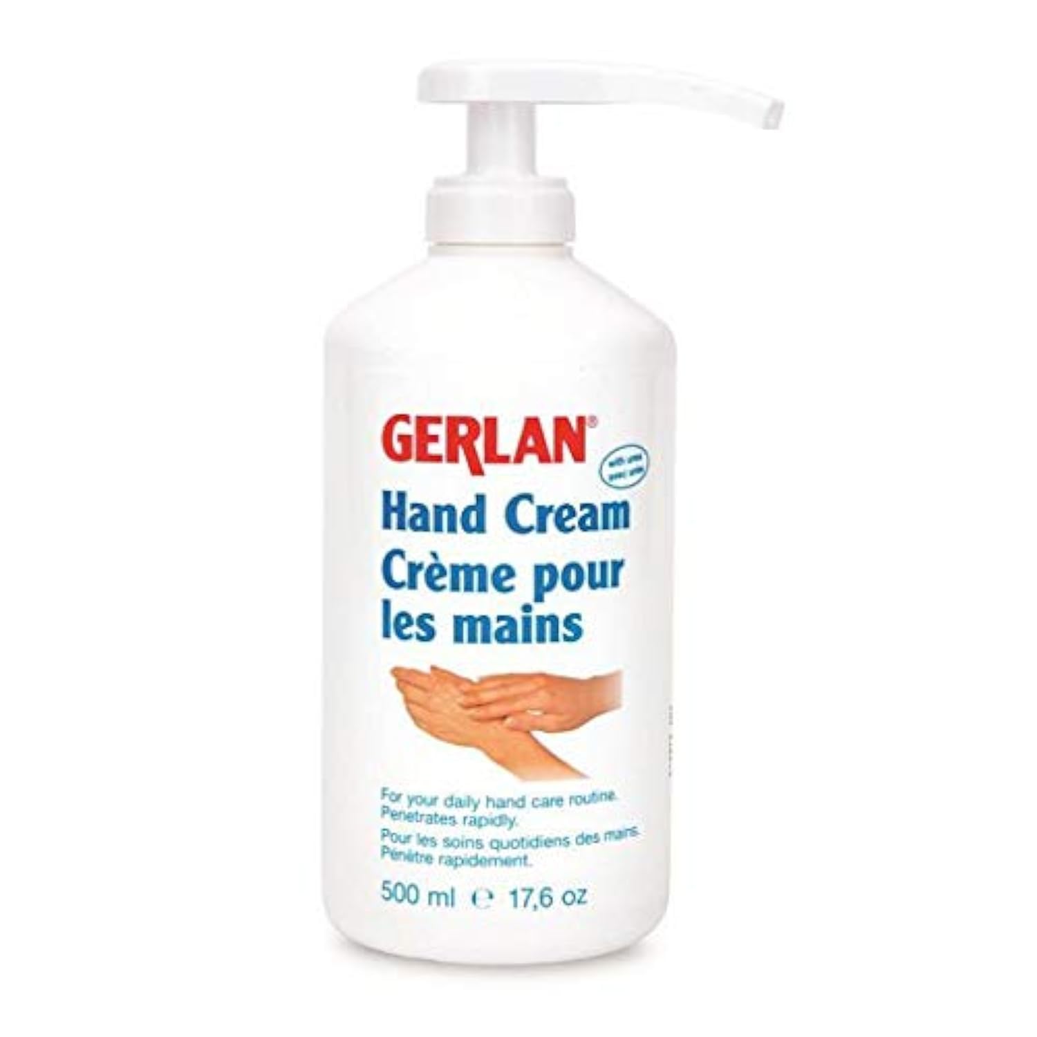 Gehwol Extra Rich Hand Cream 500ml - Intense Moisturizing for Dry, Cracked Skin - Perfect for Winter Care & Daily Hydration - Made in Germany