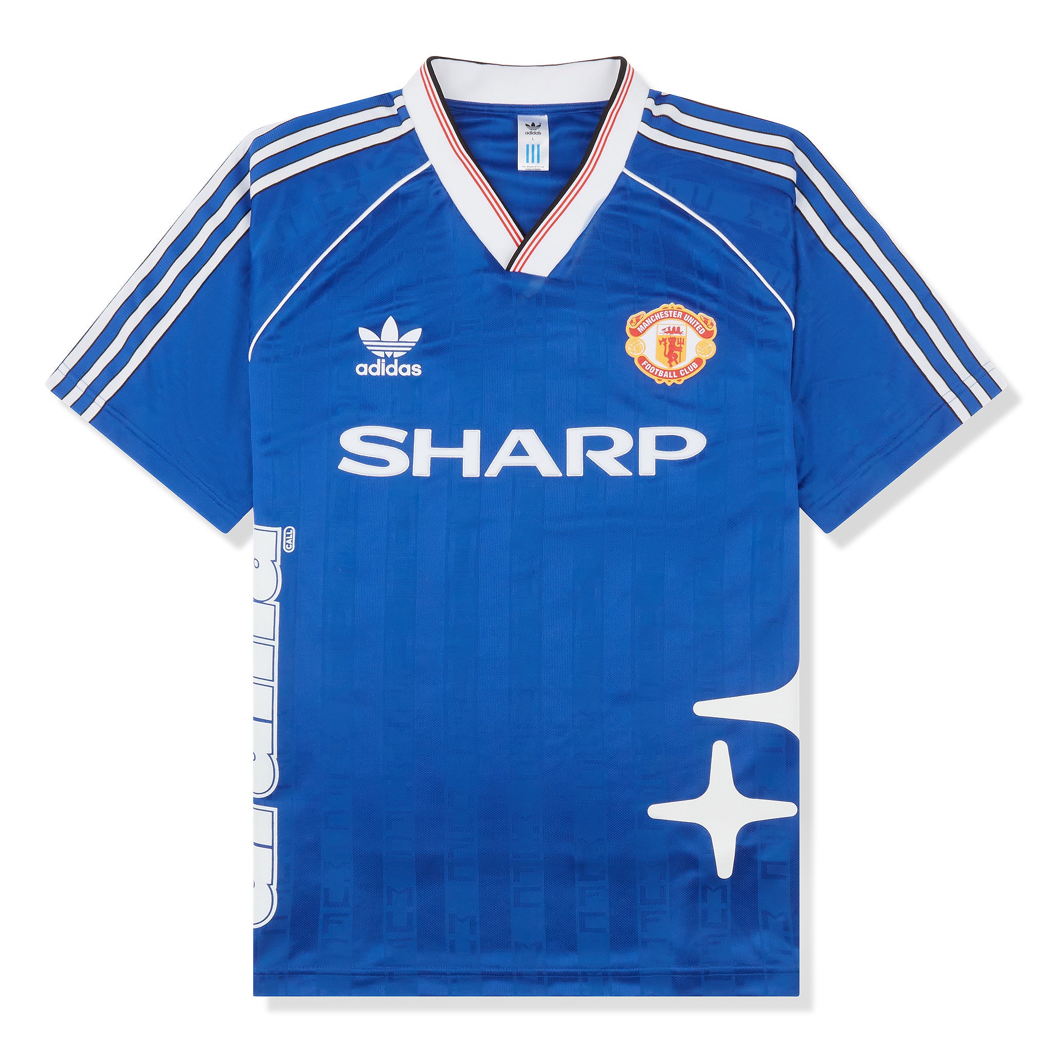 Manchester United 1988 Retro Blue Jersey T-Shirt | Vintage Football Shirt | Perfect for Match Days & Fan Collections