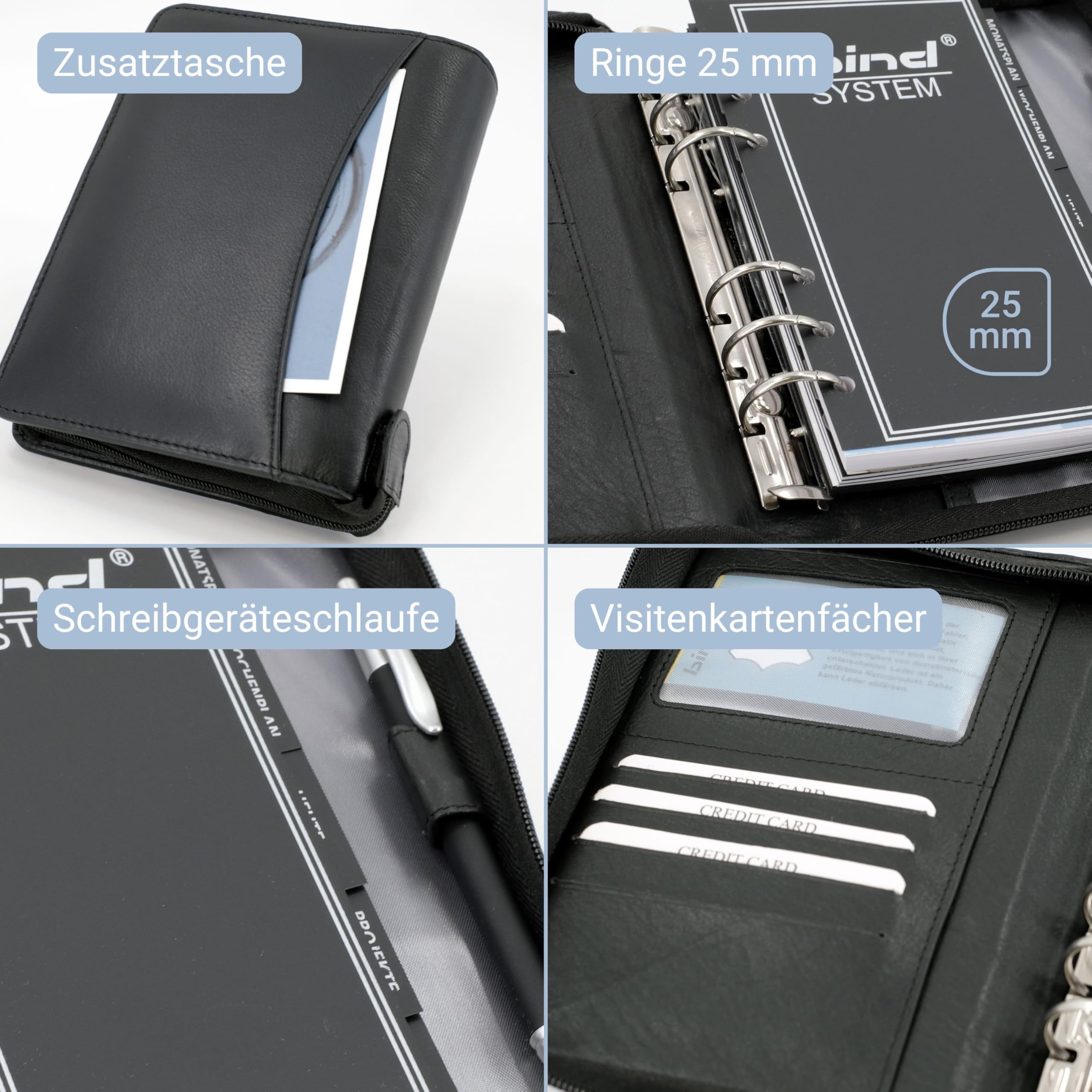 System Planner 10100 - Systems Planner A6 Black | 高效办公与项目管理工具，适用于团队协作与个人规划