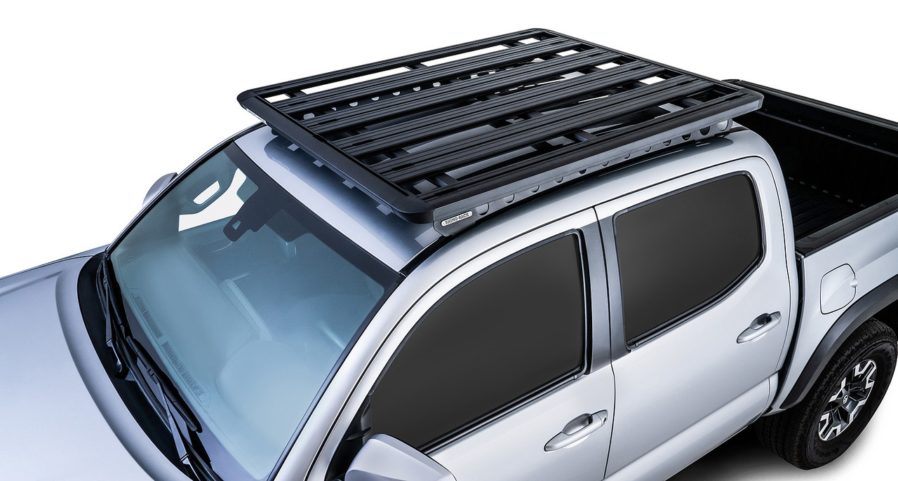 Pioneer Platform with Backbone | TOYOTA Tacoma 3rd Gen 4-Door Pickup Double Cab 2016-2023 | Off-Road Accessories & Truck Modifications for Adventure & Work